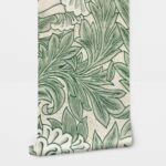 Αυτοκόλλητη Ταπετσαρία τοίχου ART NOUVEAU GREEN LEAVES