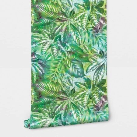 Αυτοκόλλητη Ταπετσαρία τοίχου ASSORTED LEAVES - Tropical Sticky 2