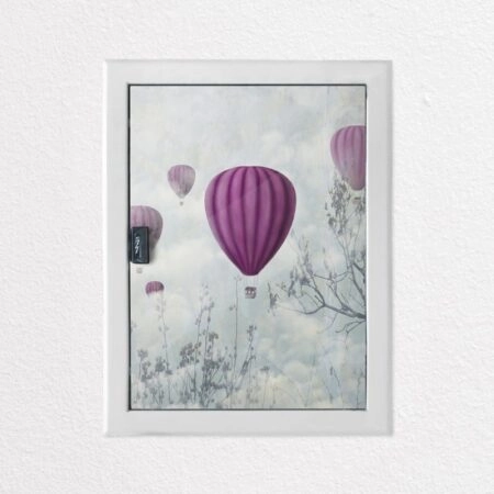 Αυτοκόλλητο ηλεκτρολογικού πίνακα BALLOONS IN THE CLOUDS