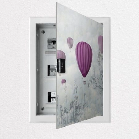 Αυτοκόλλητο ηλεκτρολογικού πίνακα BALLOONS IN THE CLOUDS - Αυτοκολλητα για ηλεκτρολογικούς πίνακες Sticky 1
