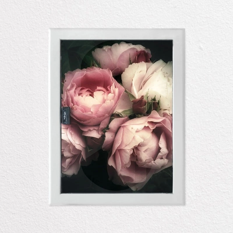 Aυτοκόλλητο ηλεκτρολογικού πίνακα BEAUTIFUL BOUQUET PINK ROSE FLOWERS