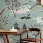 Αυτοκόλλητη Ταπετσαρία τοίχου CHINESE LANDSCAPE