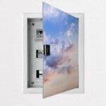 Αυτοκόλλητο ηλεκτρολογικού πίνακα CLOUDS