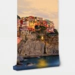 Αυτοκόλλητη Ταπετσαρία τοίχου COLOURFUL HOUSES
