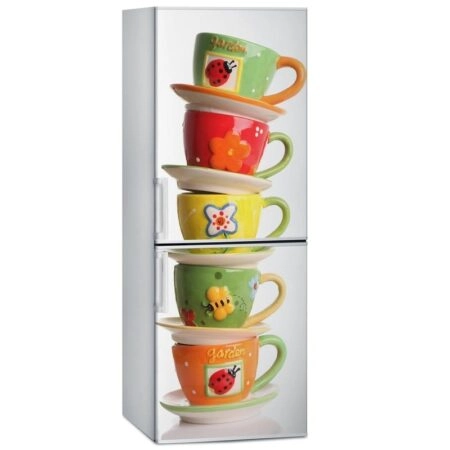 Αυτοκόλλητο ψυγείου CUPS