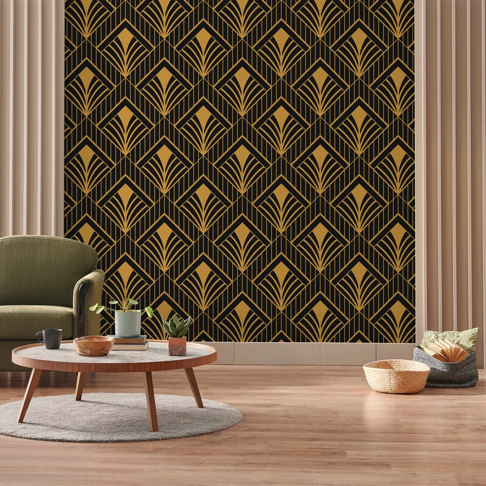 Αυτοκόλλητη Ταπετσαρία τοίχου DIAMOND ART DECO