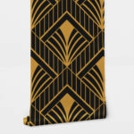 Αυτοκόλλητη Ταπετσαρία τοίχου DIAMOND ART DECO