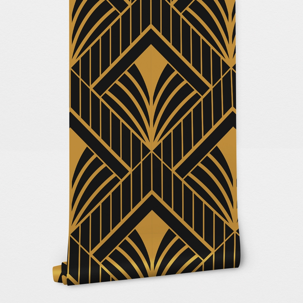 Αυτοκόλλητη Ταπετσαρία τοίχου DIAMOND ART DECO
