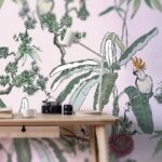 Αυτοκόλλητη Ταπετσαρία τοίχου EXOTIC ORIENTAL WILDLIFE