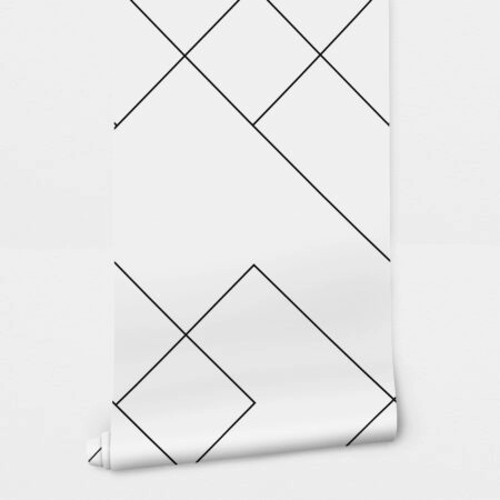 Αυτοκόλλητη Ταπετσαρία τοίχου GEOMETRIC LINES PATTERN - Μοτίβα Sticky 2
