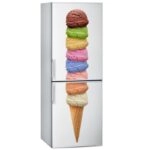 Αυτοκόλλητο ψυγείου ICE CREAM