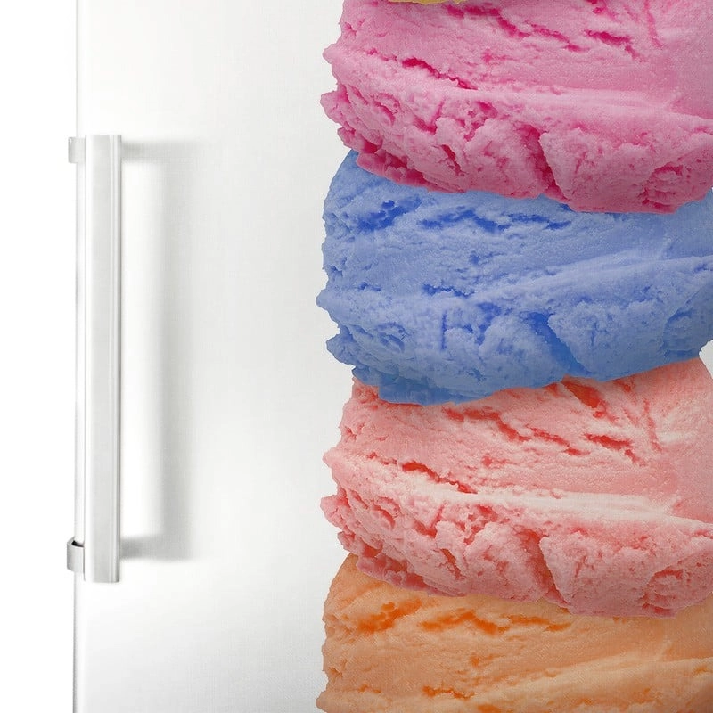 Αυτοκόλλητο ψυγείου ICE CREAM