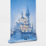Αυτοκόλλητη Ταπετσαρία τοίχου MAGIC ICE CASTLE