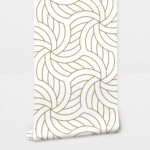 Αυτοκόλλητη Ταπετσαρία τοίχου MINIMAL KNOTS PATTERN