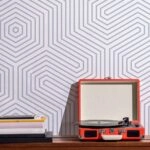 Αυτοκόλλητη Ταπετσαρία τοίχου MINIMAL MAZE LINES