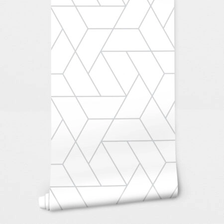 Αυτοκόλλητη Ταπετσαρία τοίχου MINIMAL TRIANGLES PATTERN - Μοτίβα Sticky 2