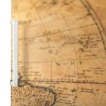 Αυτοκόλλητο ψυγείου OLD MAP FRIDGY