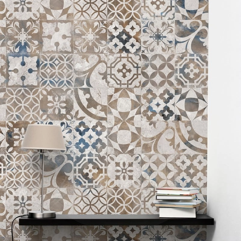 Αυτοκόλλητη Ταπετσαρία τοίχου OLD TILES