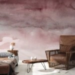 Αυτοκόλλητη Ταπετσαρία τοίχου OMBRE WATERCOLOR