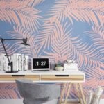 Αυτοκόλλητη Ταπετσαρία τοίχου PALM LEAVES 3