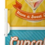 Αυτοκόλλητο ψυγείου  ICE CREAM CUPCAKE