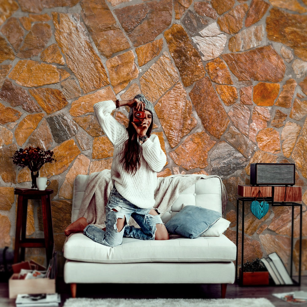 Αυτοκόλλητη Ταπετσαρία τοίχου STONE WALL 1