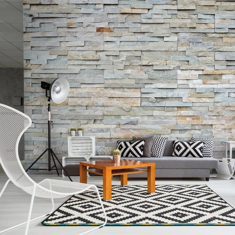 Αυτοκόλλητη Ταπετσαρία τοίχου STONE-WALL-12