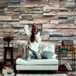Αυτοκόλλητη Ταπετσαρία τοίχου STONE WALL 5