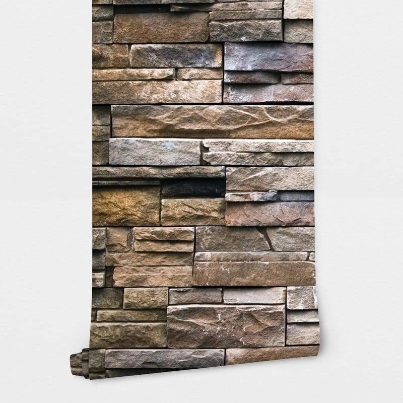 Αυτοκόλλητη Ταπετσαρία τοίχου STONE WALL 5