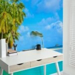 Αυτοκόλλητη Ταπετσαρία τοίχου TROPICAL ISLAND