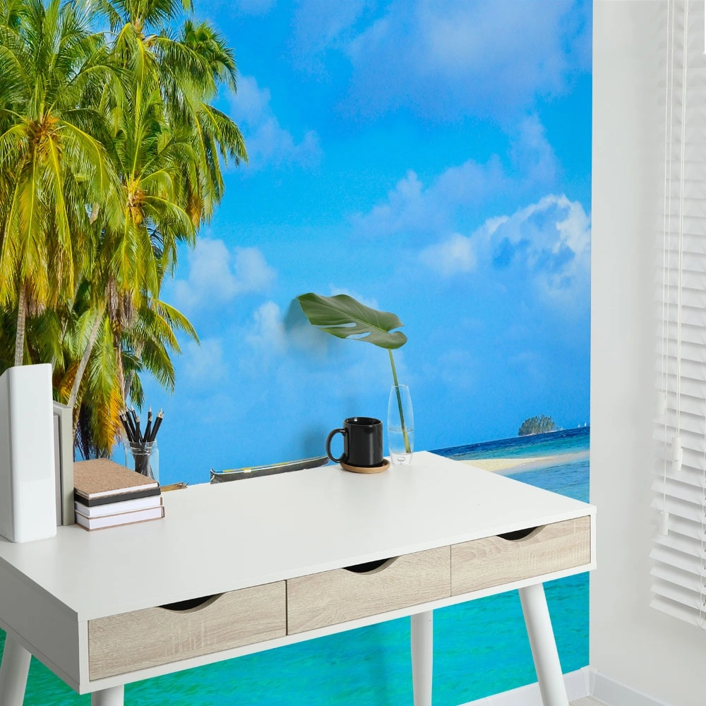 Αυτοκόλλητη Ταπετσαρία τοίχου TROPICAL ISLAND