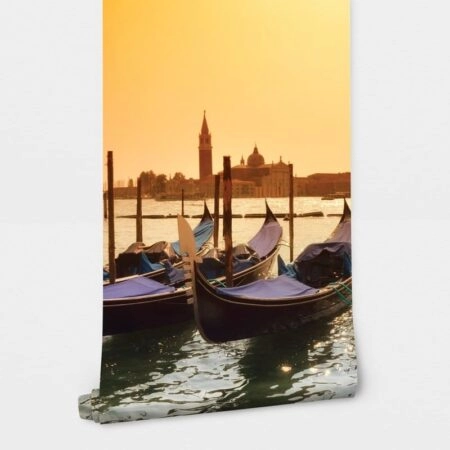 Αυτοκόλλητη Ταπετσαρία τοίχου VENICE SUNSET - Χάρτες - Πόλεις Sticky 2
