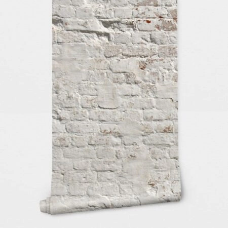 Αυτοκόλλητη Ταπετσαρία τοίχου WHITE BRICK WALL - Απομίμηση υλικών Sticky 2