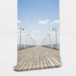 Αυτοκόλλητη Ταπετσαρία τοίχου WOODEN PIER