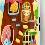 Αυτοκολλητο Πορτας TREE HOUSE