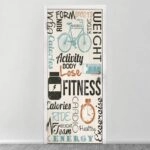 Αυτοκολλητο Πορτας GRUNGE FITNESS