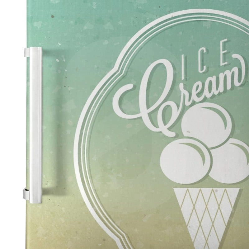 Αυτοκόλλητο ψυγείου ICE CREAM AND SOFT DRINKS