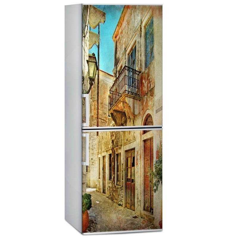 Αυτοκόλλητο ψυγείου OLD PICTORIAL STREETS