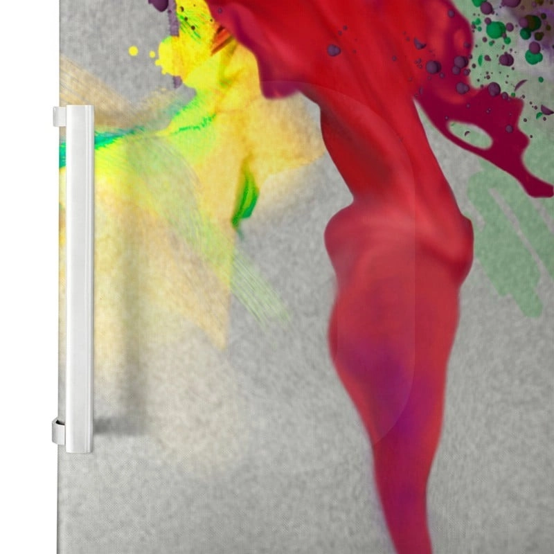 Αυτοκόλλητο ψυγείου TUBE SPRAYING COLORED PAINT