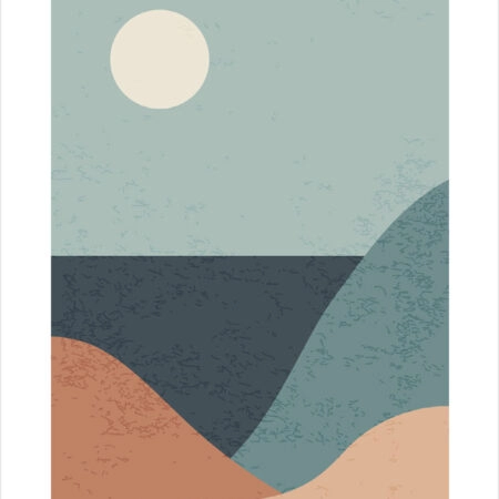Πόστερ ABSTRACT COAST 2 - Abstract - Αφηρημένα Sticky 2