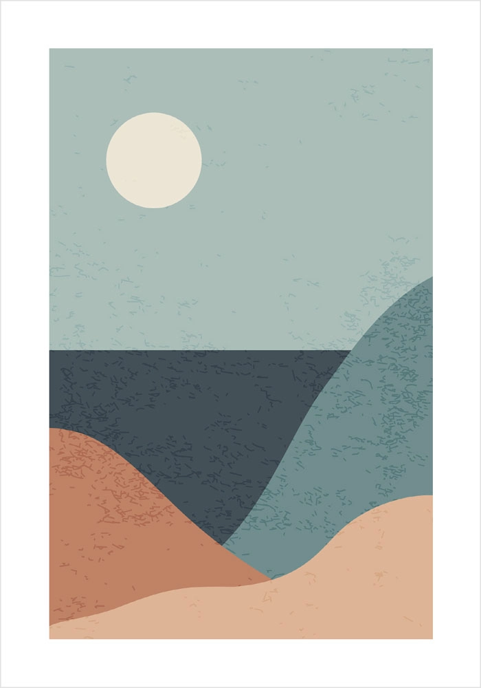 Πόστερ ABSTRACT COAST 2