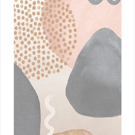 Πόστερ ABSTRACT MODERN PINK - Abstract - Αφηρημένα Sticky 2