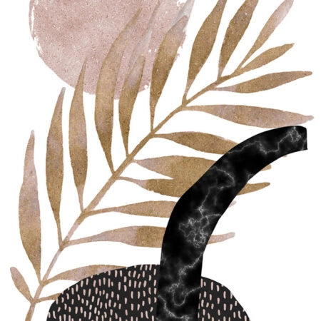 Πόστερ ABSTRACT TROPICAL LEAF - Posters Sticky 2