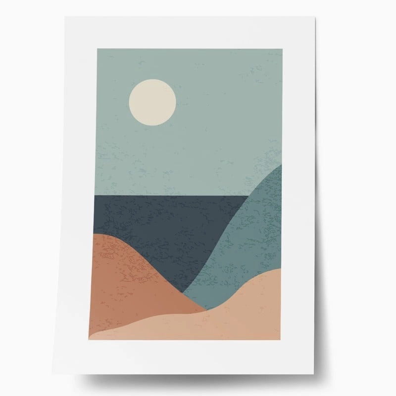 Πόστερ ABSTRACT COAST 2