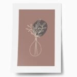 Πόστερ ABSTRACT FLORAL BOTANICAL ART