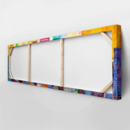 Πίνακας Πανοραμικός ABSTRACT PAINTING OF URBAN SKYSCRAPERS - Πολεις και Αρχιτεκτονικη Sticky 4