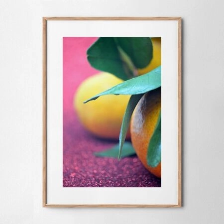 Πόστερ CITRUS ON PURPLE