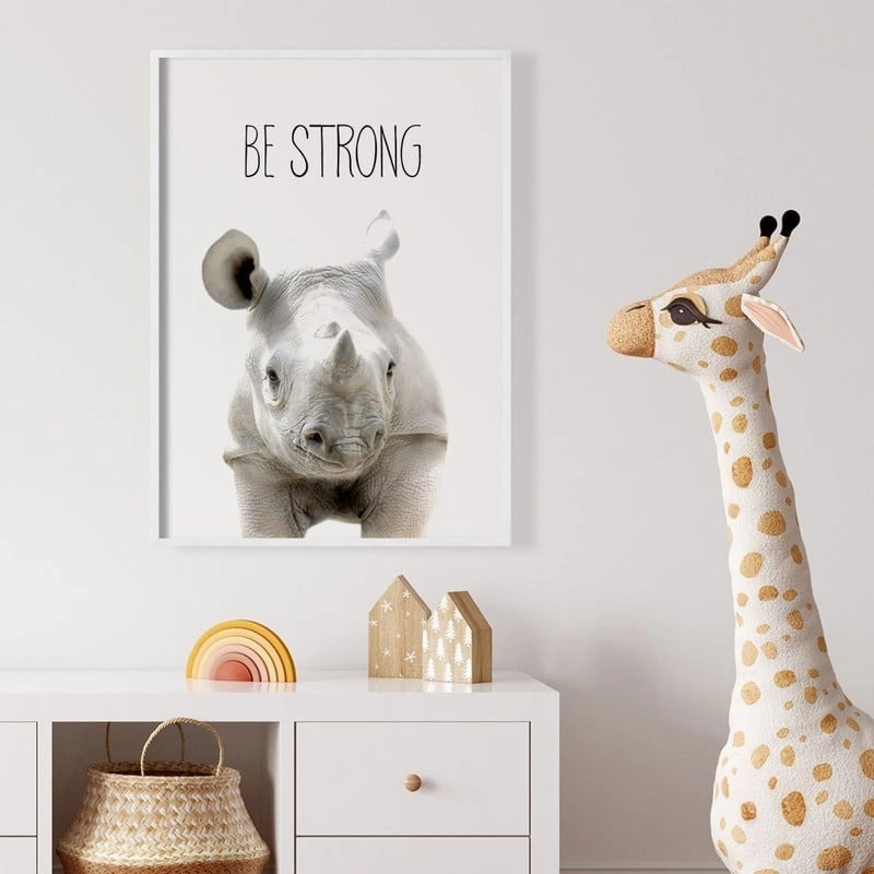 Πόστερ CUTE RHINO