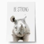 Πόστερ CUTE RHINO