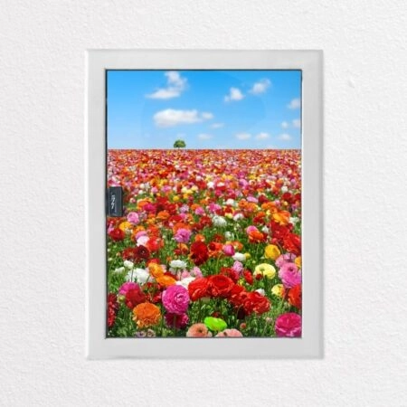 Αυτοκόλλητο ηλεκτρολογικού πίνακα FLOWER MEADOW